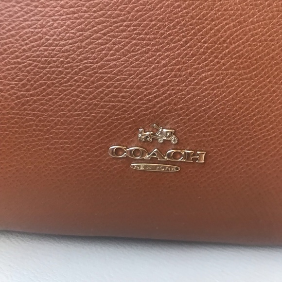 Coach 18 x 11 x 5 with gold hardware. - Picture 2 of 8